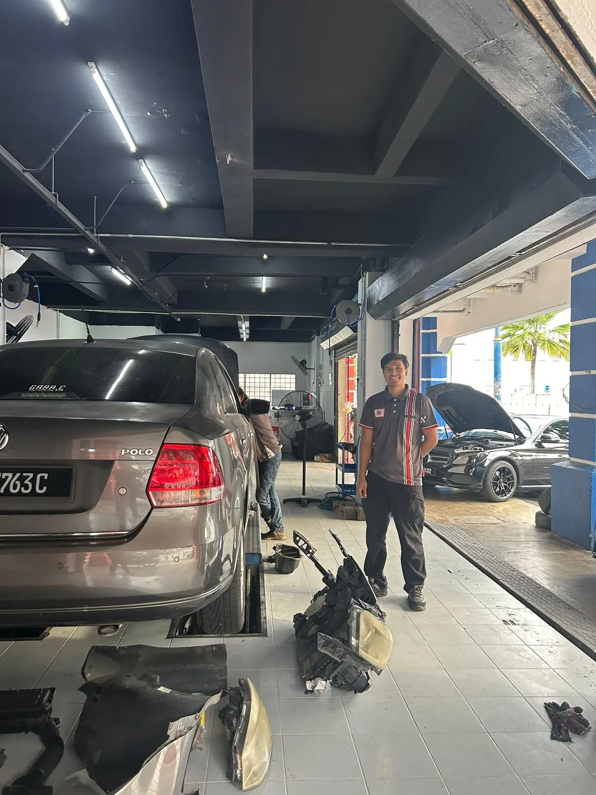 Otoka Garage workshop — servicing and repair work 1
